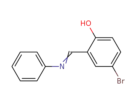 Molecular Structure of 15597-75-8 (4-bromo-6-[(phenylamino)methylidene]cyclohexa-2,4-dien-1-one)