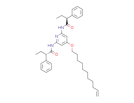 N,N'-<4-(10-undecenyloxy)-2,6-pyridinediyl>bis<(S)-2-phenylbutanamide>