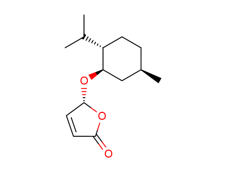 2(5H)-Furanone, 5-[[(1R,2S,5R)-5-methyl-2-(1-methylethyl)cyclohexyl]oxy]-, (5R)-