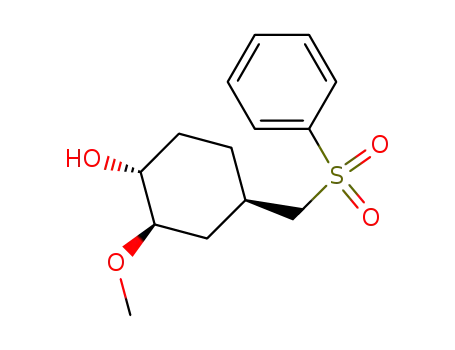 (1R,2R,4R)-2-methoxy-4-<(phenylsulfonyl)methyl>-1-cyclohexanol