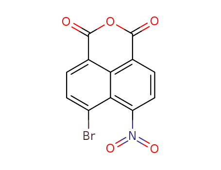 4-bromo-5-nitro-1,8-naphthalene dicarboxylic acid anhydride