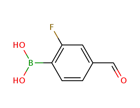 2-플루오로-4-포르밀페닐붕소산