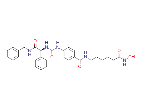 (S)-4-(3-(2-(benzylamino)-2-oxo-1-phenylethyl)ureido)-N-(6-(hydroxyamino)-6-oxohexyl)benzamide