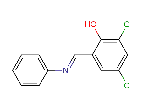 2,4-Dichloro-6-phenyliminomethyl-phenol