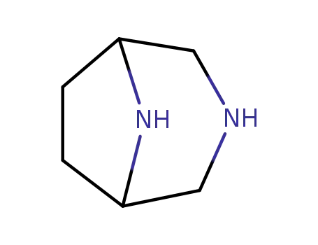 Molecular Structure of 280-06-8 (3,8-Diaza-bicyclo[3.2.1]octane)