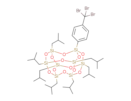 Molecular Structure of 1206798-52-8 (C<sub>35</sub>H<sub>67</sub>Br<sub>3</sub>O<sub>12</sub>Si<sub>8</sub>)