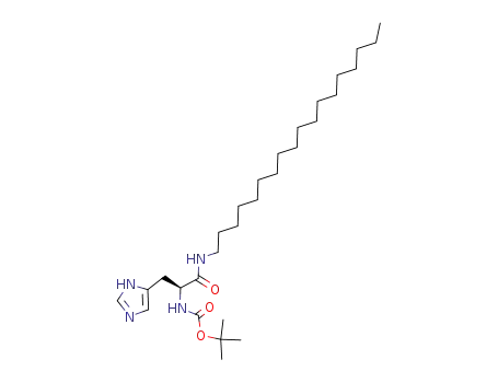 Carbamic acid,
[1-(1H-imidazol-4-ylmethyl)-2-(octadecylamino)-2-oxoethyl]-,
1,1-dimethylethyl ester, (S)-