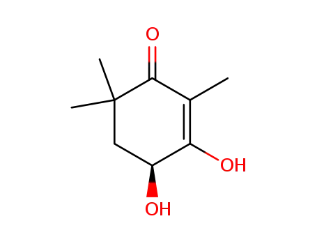(4S)-3,4-dihydroxy-2,6,6-trimethylcyclohex-2-en-1-one