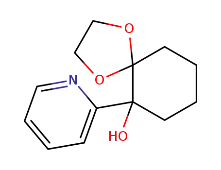 6-pyridin-2-yl-1,4-dioxa-spiro[4.5]decan-6-ol