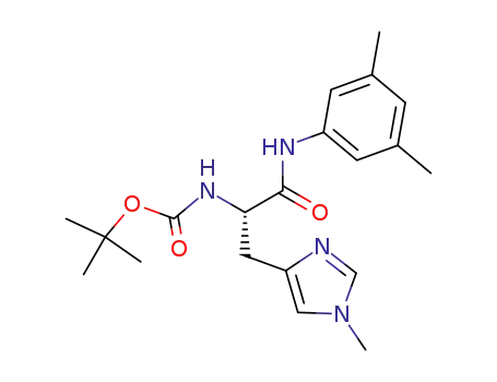 Carbamic acid,
[(1S)-2-[(3,5-dimethylphenyl)amino]-1-[(1-methyl-1H-imidazol-4-yl)meth
yl]-2-oxoethyl]-, 1,1-dimethylethyl ester