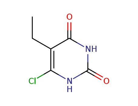 2,4(1H,3H)-Pyrimidinedione,6-chloro-5-ethyl-
