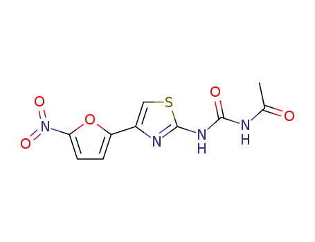 1-acetyl-3-[4-(5-nitro-furan-2-yl)-thiazol-2-yl]-urea