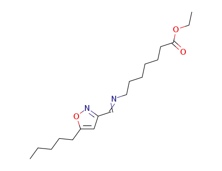 7-{[1-(5-Pentyl-isoxazol-3-yl)-meth-(Z)-ylidene]-amino}-heptanoic acid ethyl ester