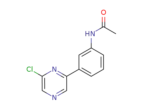 N-[3-(6-클로로-피라진-2-일)-페닐]-아세트아미드