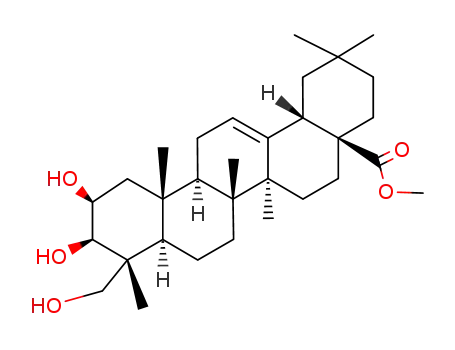 2β,3β,23-Trihydroxyolean-12-en-28-oic acid 메틸 에스테르