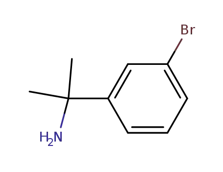Molecular Structure of 74702-93-5 (1-(3-Bromophenyl)-1-methylethylamine)