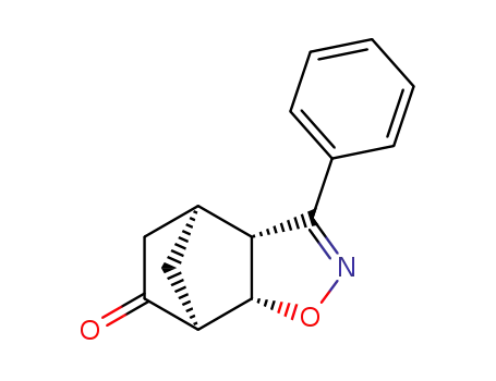 5-Phenyl-3-oxa-4-azatricyclo<5.2.1.0<sup>2,6</sup>>dec-4-en-9-one