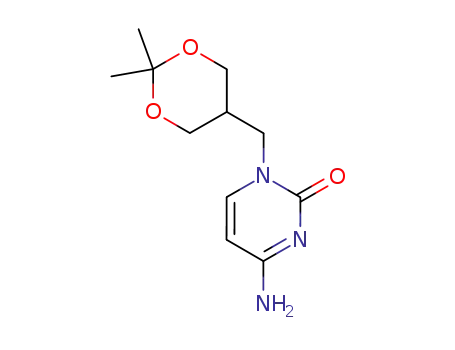 1-<(2,2-dimethyl-1,3-dioxan-5yl)methyl>cytosine