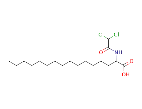 Molecular Structure of 95284-46-1 (N-Dichloracetyl-DL-2-amino-palmitinsaeure)