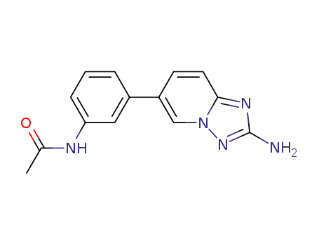N-[3-(2-amino-[1,2,4]triazolo[1,5-a]pyridin-6-yl)-phenyl]-acetamide