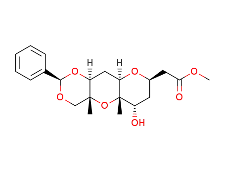 ((2R,4aR,5S,7R,8aR,9aS,10aS)-5-Hydroxy-4a,10a-dimethyl-2-phenyl-octahydro-1,3,8,10-tetraoxa-anthracen-7-yl)-acetic acid methyl ester