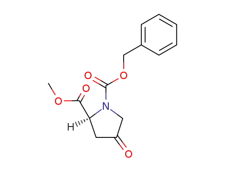 (s)-L-benzyl-2-methyl 4-oxopyrrolidine-1,2-dicarboxylate