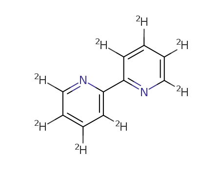 Molecular Structure of 32190-42-4 (2,2'-DIPYRIDYL-D8)