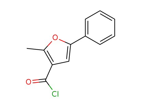 2-Methyl-5-phenylfuran-3-carbonyl chloride, 97%