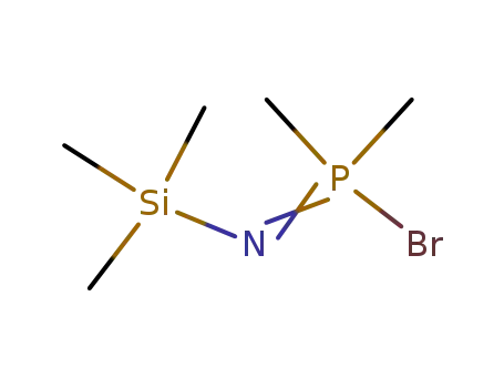 Molecular Structure of 73296-38-5 (Phosphinimidic bromide, P,P-dimethyl-N-(trimethylsilyl)-)