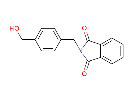 Molecular Structure of 439691-95-9 (2-(4-(hydroxymethyl)benzyl)isoindoline-1,3-dione)