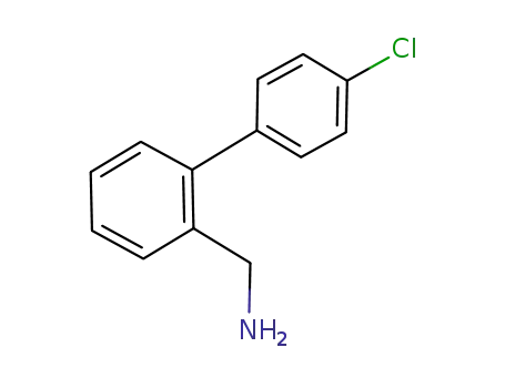 Molecular Structure of 153850-88-5 (4'-CHLORO-BIPHENYL-2-METHANAMINE)