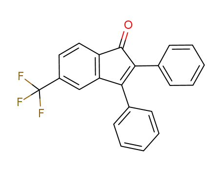 2,3-diphenyl-5-(trifluoromethyl)-1H-inden-1-one