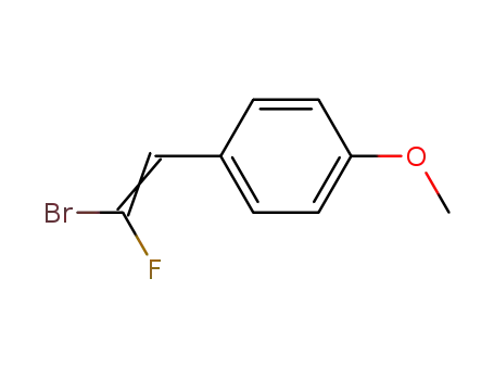 Benzene, 1-(2-bromo-2-fluoroethenyl)-4-methoxy-