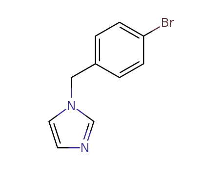 Molecular Structure of 72459-46-2 (1-(4-BROMOBENZYL)-1H-IMIDAZOLE)