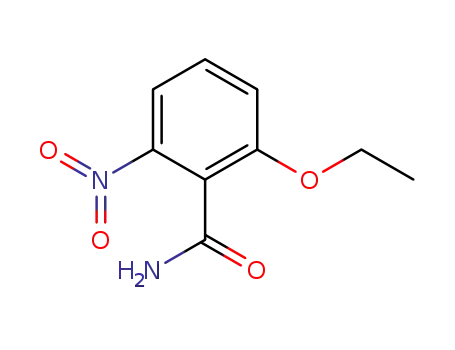 Molecular Structure of 64431-78-3 (Benzamide, 2-ethoxy-6-nitro-)