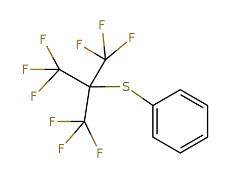 Phenylperfluor-tert.-butylsulfid