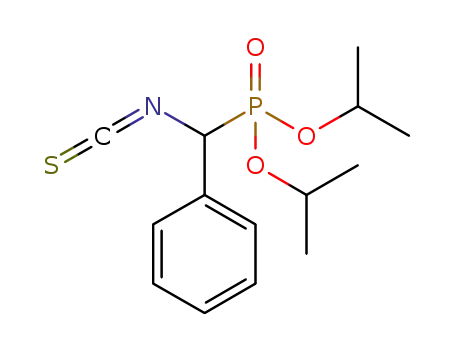 O,O'-diisopropyl isothiocyanato(phenyl)methylphosphonate