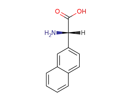 Molecular Structure of 93779-35-2 ((S)-AMINO-NAPHTHALEN-2-YL-ACETIC ACID)