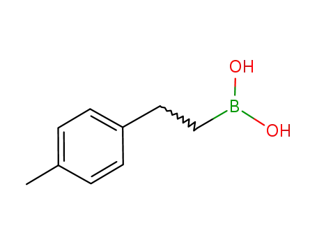 Molecular Structure of 214907-11-6 (4-methylstyrenylboronic acid)
