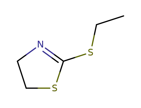 Molecular Structure of 23994-89-0 (2-(ethylsulfanyl)-4,5-dihydro-1,3-thiazole)