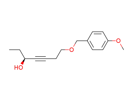 (S)-hydroxy-1-(4-methoxybenzyloxy)-3-heptyne