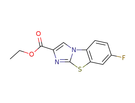 7-FLUOROIMIDAZO[2,1-B]벤조티아졸-2-카르복실산 에틸 에스테르