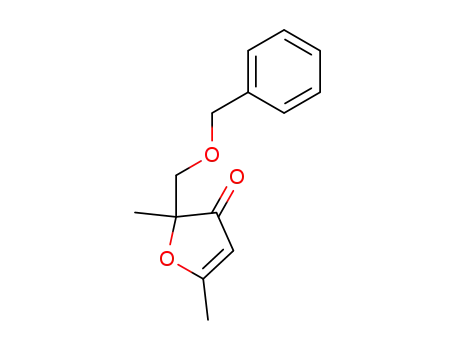 3(2H)-Furanone, 2,5-dimethyl-2-[(phenylmethoxy)methyl]-