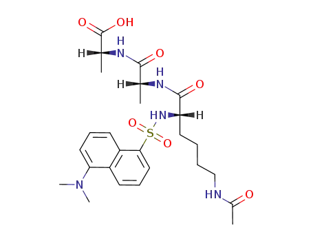 엡실론-N-아세틸-알파(N)-단실-리실-알라닐-알라닌