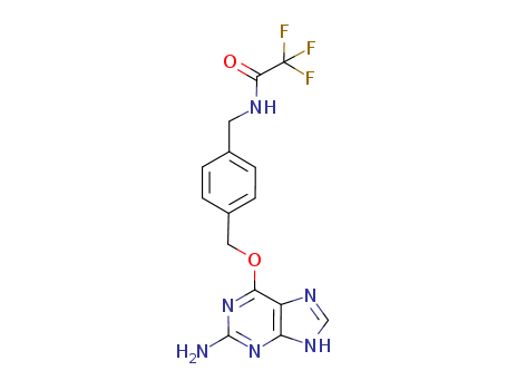 Acetamide,
N-[[4-[[(2-amino-1H-purin-6-yl)oxy]methyl]phenyl]methyl]-2,2,2-trifluoro-                                                                                                                   