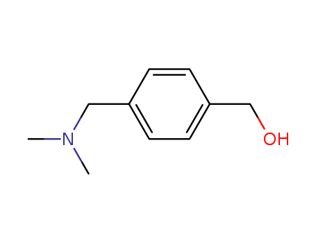 Molecular Structure of 13990-98-2 (Benzenemethanol, 4-[(dimethylamino)methyl]-)
