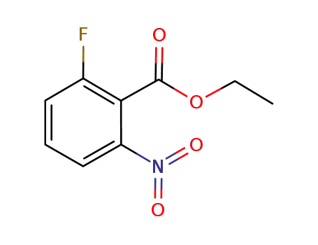 Molecular Structure of 1154426-16-0 (ethyl 2-fluoro-6-nitrobenzoate)