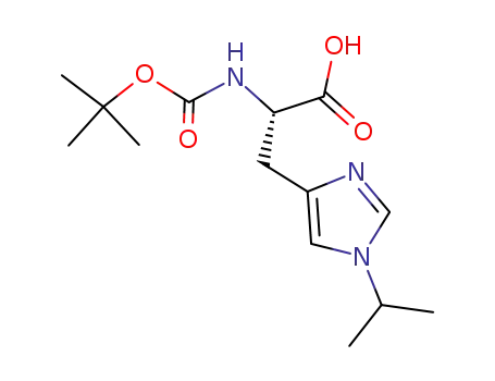 N-α-(tert-butoxycarbonyl)-τ-isopropyl-L-histidine