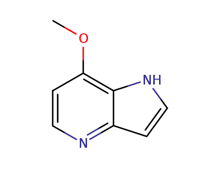 Molecular Structure of 425380-39-8 (1H-Pyrrolo[3,2-b]pyridine,7-methoxy-(9CI))