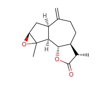 (3S,3aS,6aR,7aR,8aS,8bS,8cS)-3,8a-dimethyl-6-methylidenedecahydrooxireno[2,3]azuleno[4,5-b]furan-2(3H)-one